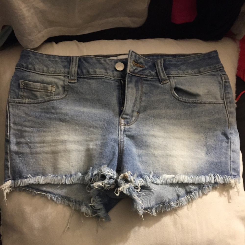 Pink Jean Shorts Size 6